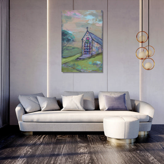 Yorkshire Chapel Serenity Canvas