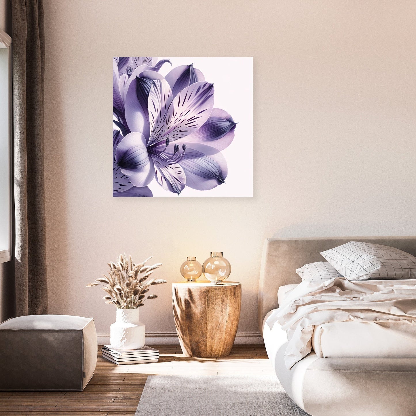 Luminous Petals Canvas