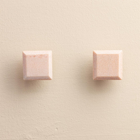 Mila Blush Stone Rectangle Drawer Knobs