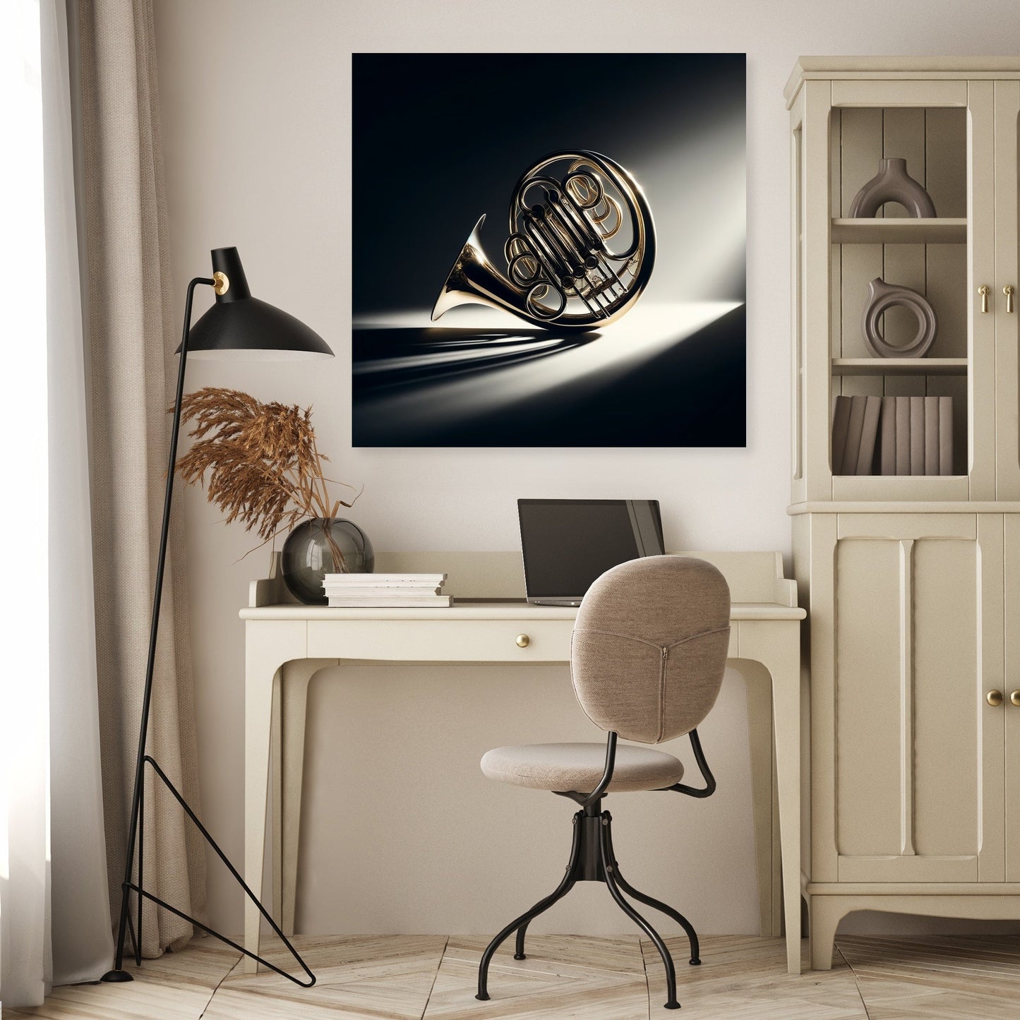 Brass Whisper Canvas