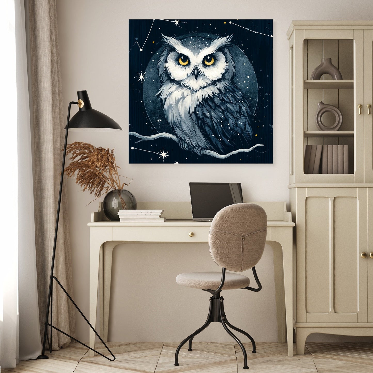 Mystical Owl Canvas