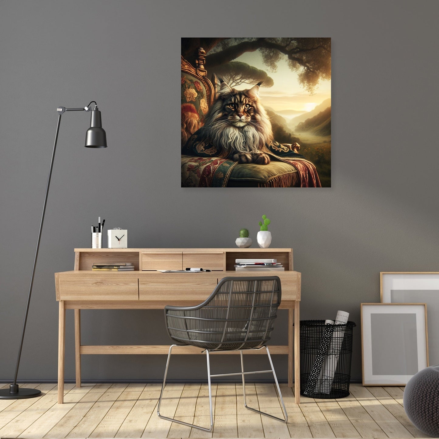 Regal Dawn Coon Majesty Canvas