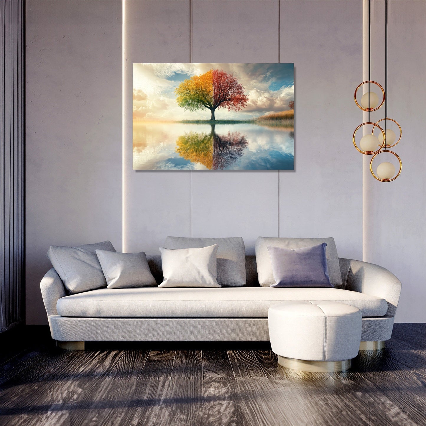 The Changing Seasons Canvas