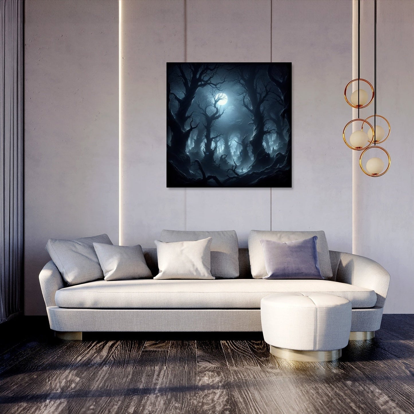 Worgen Nightfall Canvas