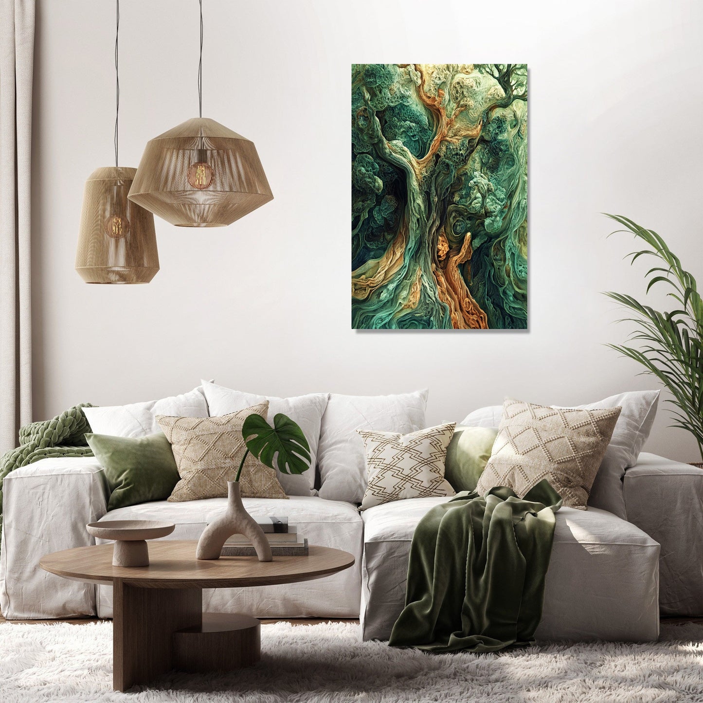 Enigmatic Forest Canvas