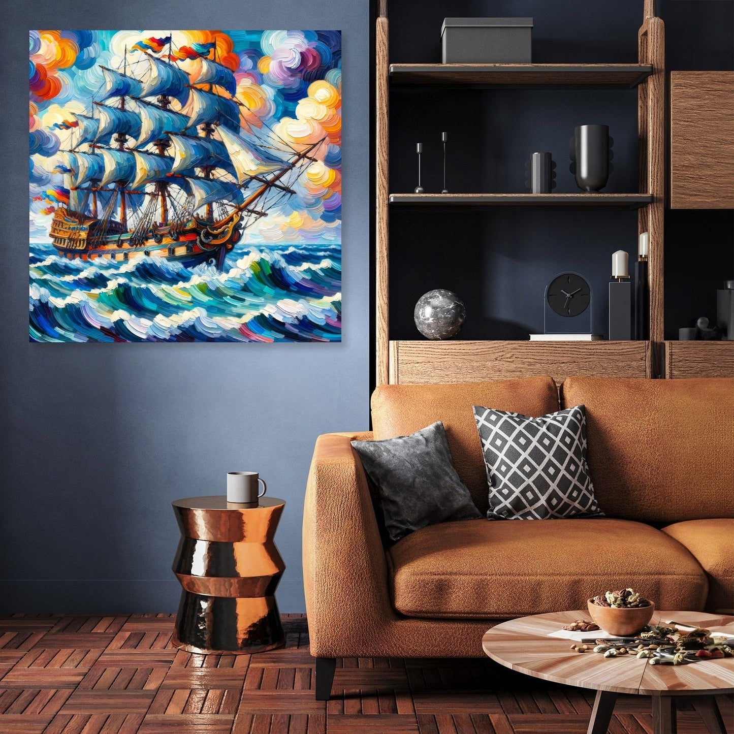 Nautical Odyssey Canvas