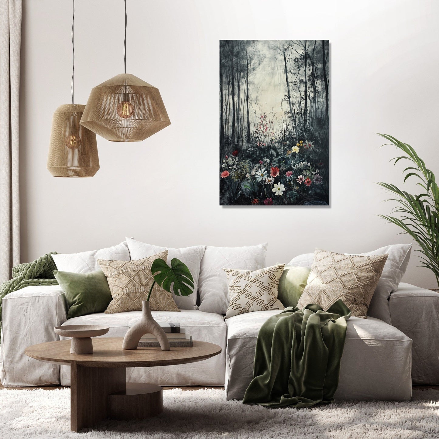 Solemn Spring Awakening Canvas