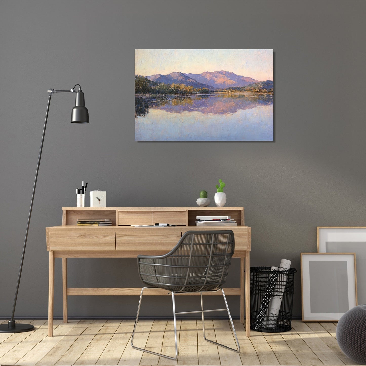 Peace Begins Here Canvas