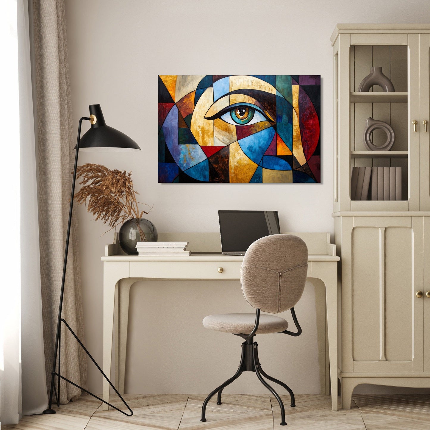 Golden Spiral Harmony Canvas