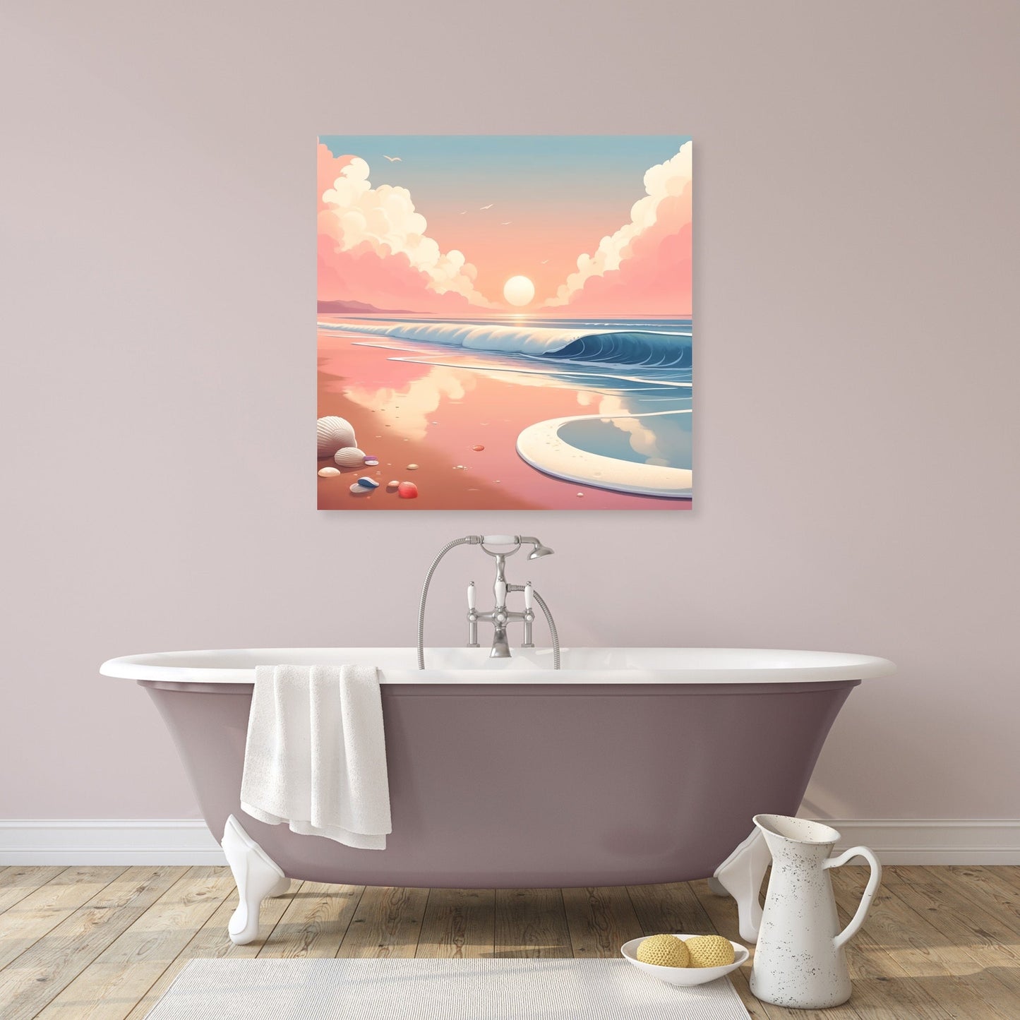 Sunrise Beach Canvas