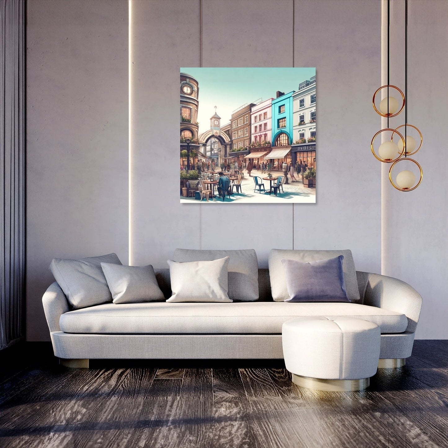 Carnaby Street Vibes Canvas