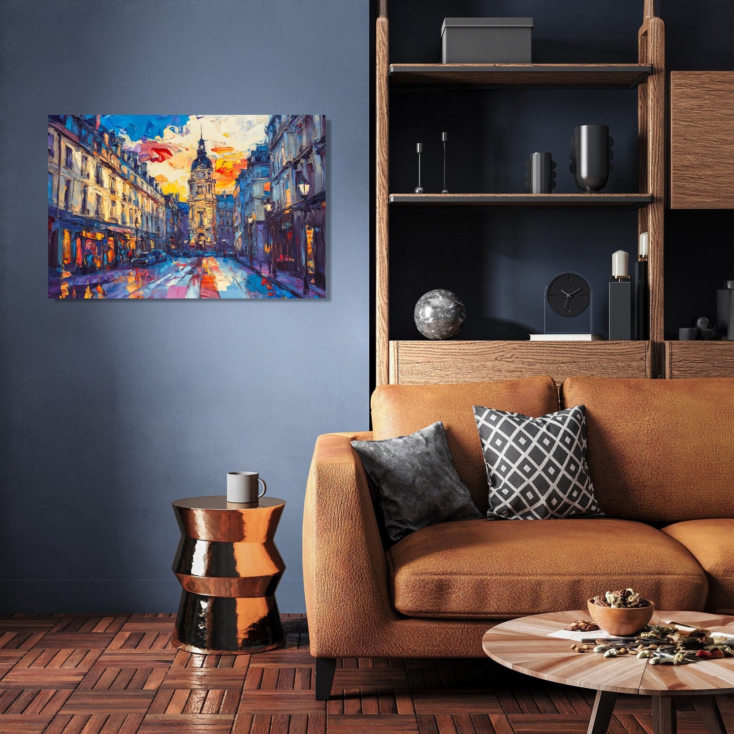 Rue de la Bourse Canvas