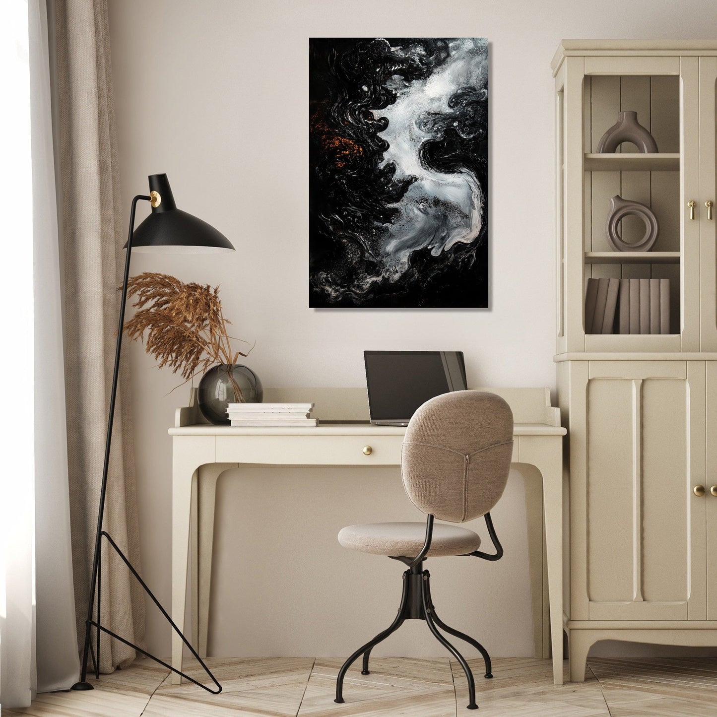 Enigmatic Shadows Canvas