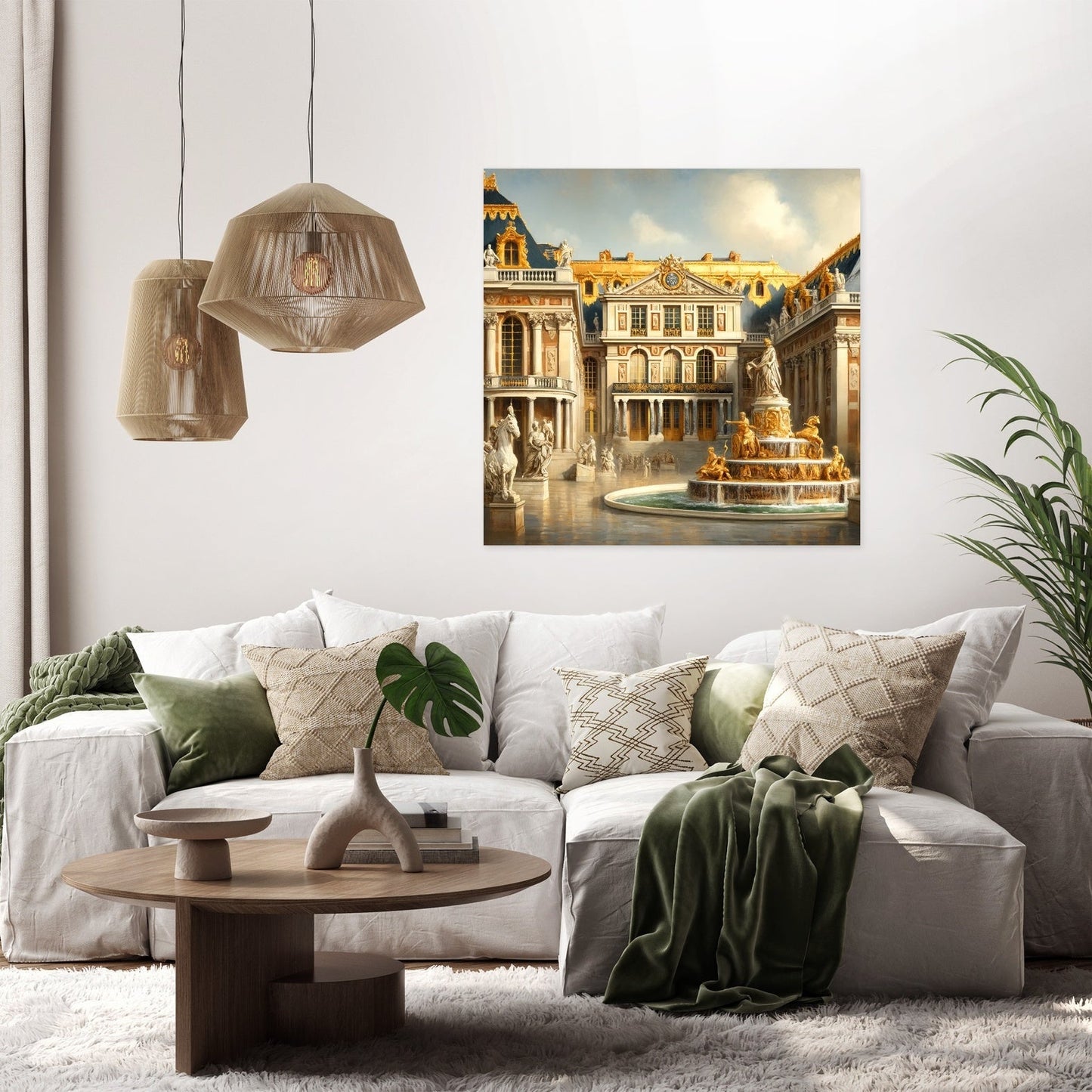 Versailles Grandeur of Paris Canvas