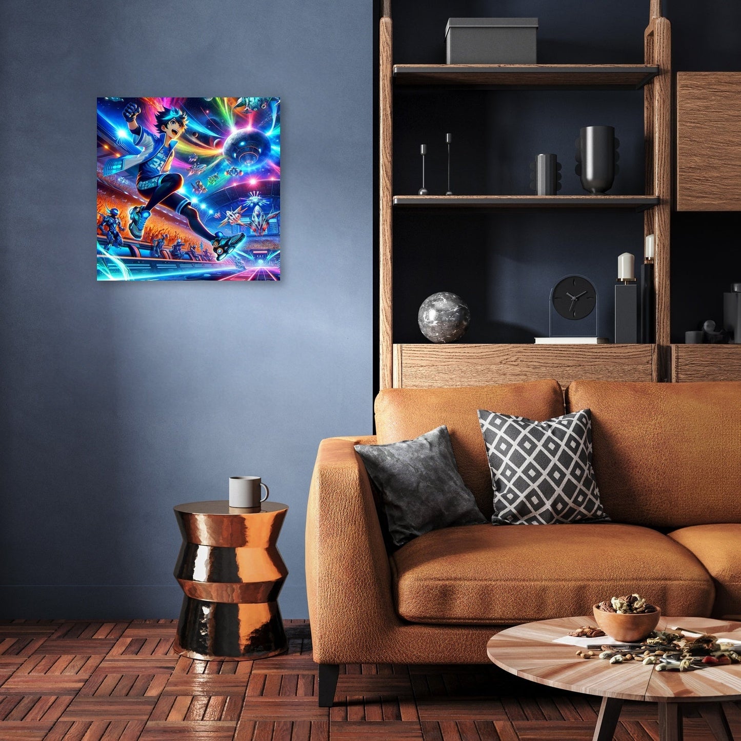 Interstellar Sports Showdown Canvas