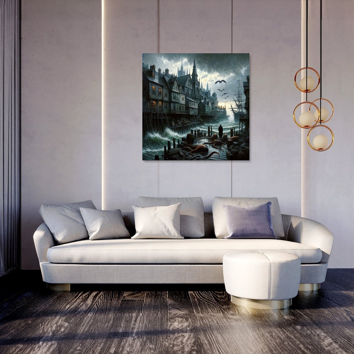 The Shadow Over Innsmouth Canvas