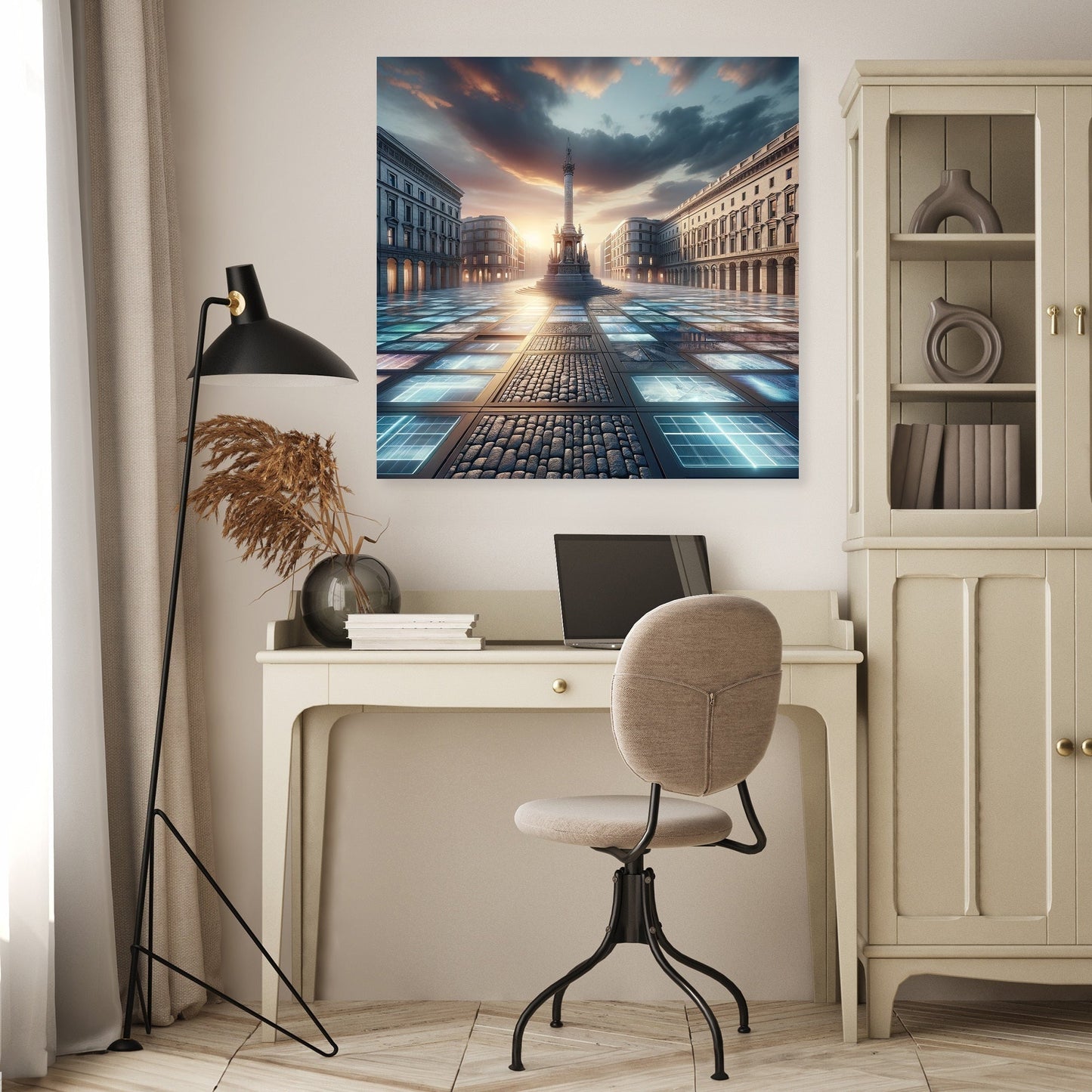 Plaza of Ages Canvas