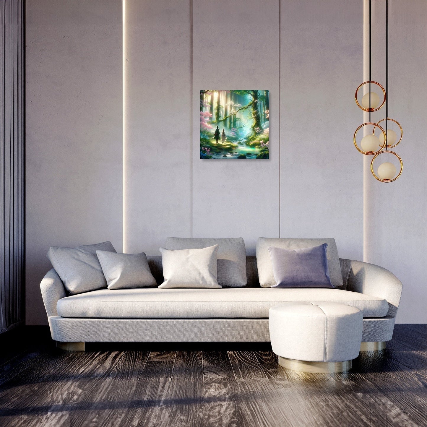 Enchanted Forest Journey Canvas