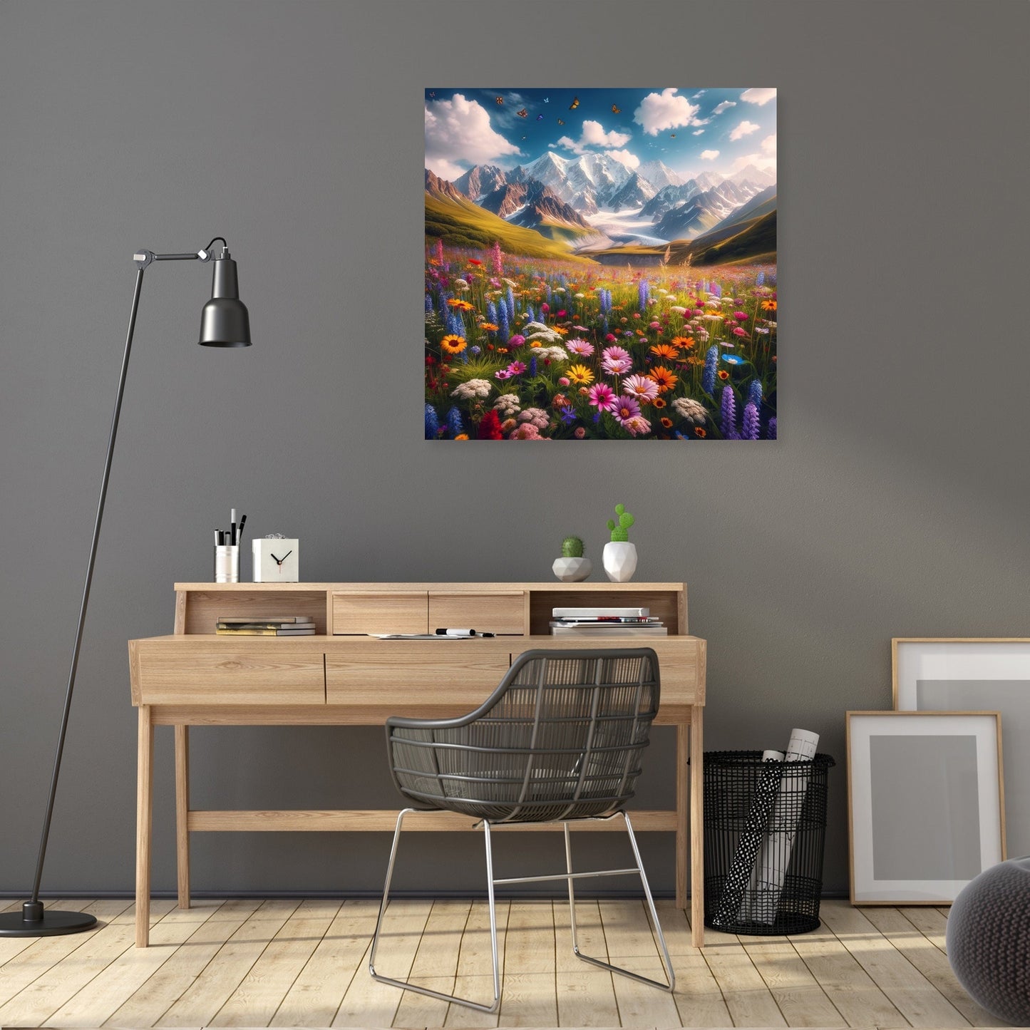 Alpine Meadow Splendour Canvas