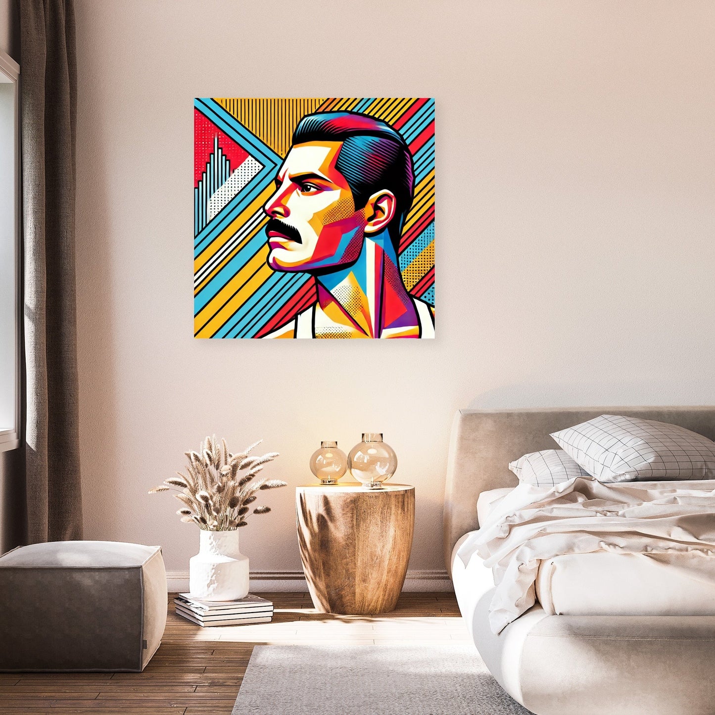 Iconic Rockstar Profile Canvas