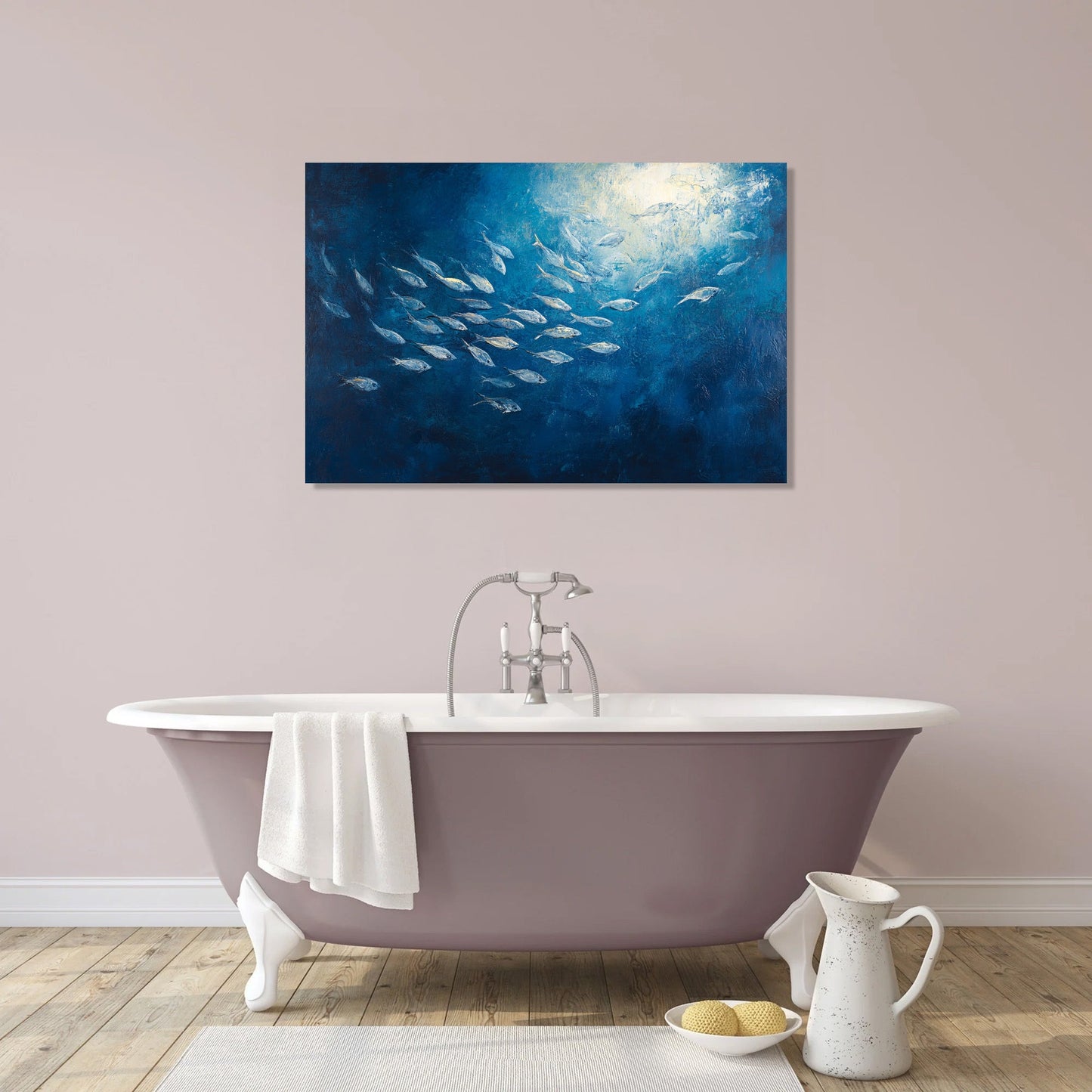 Shimmering Shoals Canvas