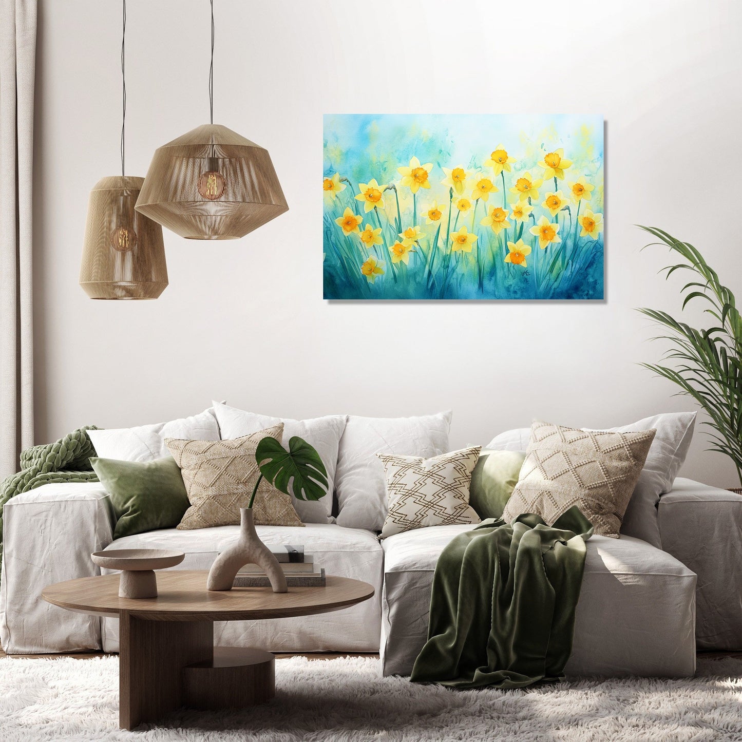 Daffodil Dreams Canvas