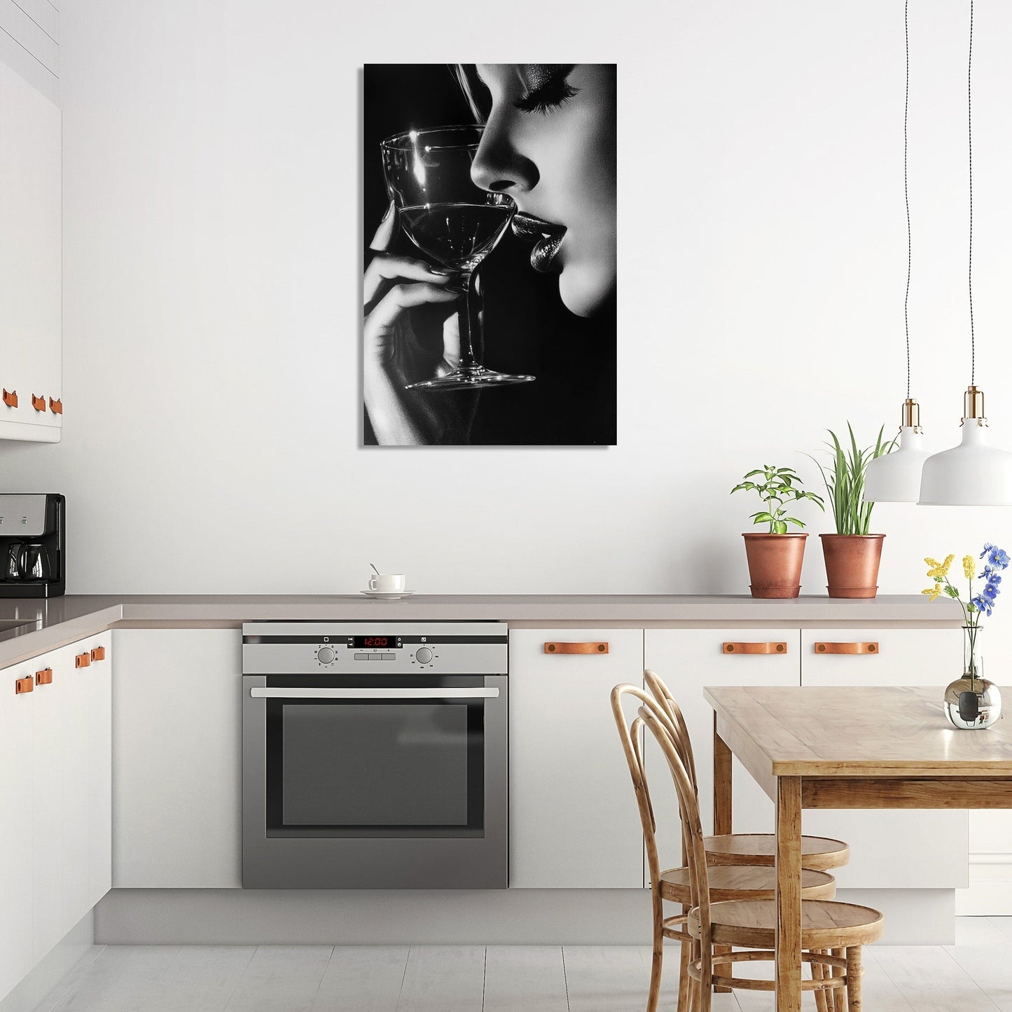 Silent Sip Canvas