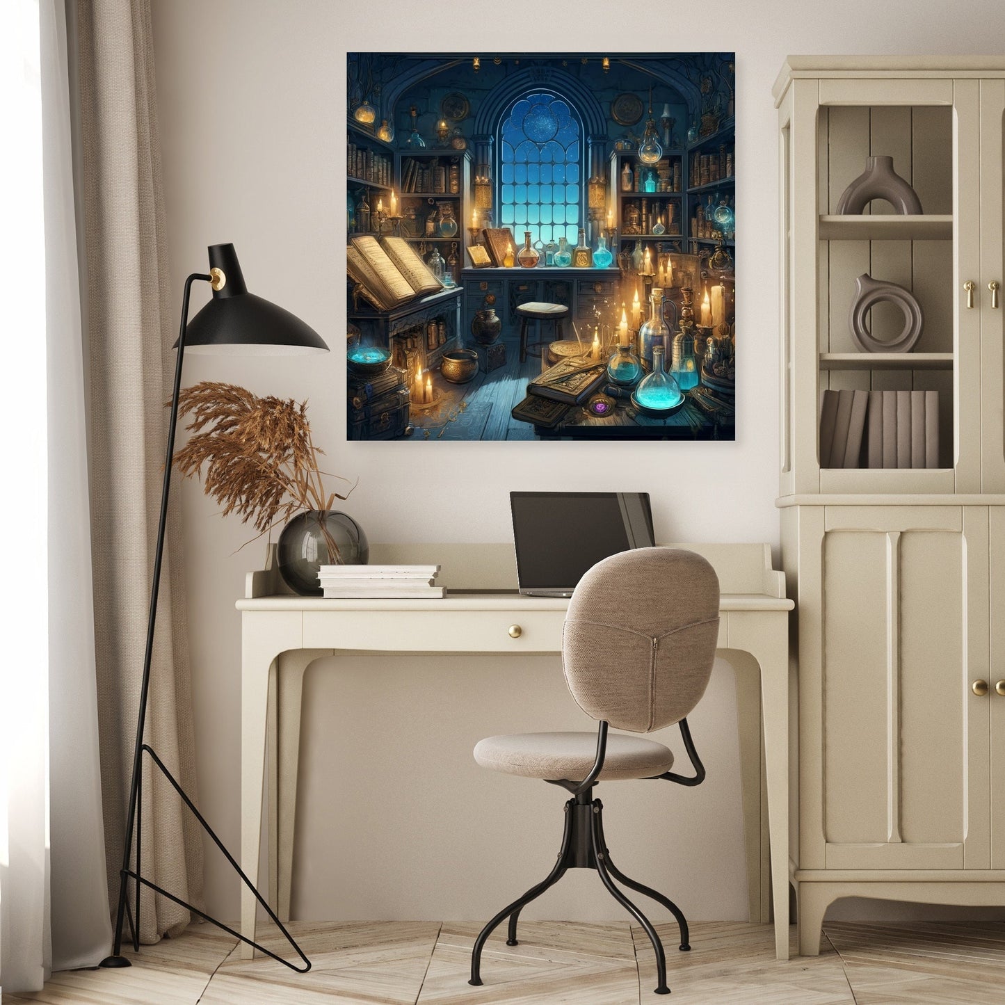 Sorcerer's Study Canvas