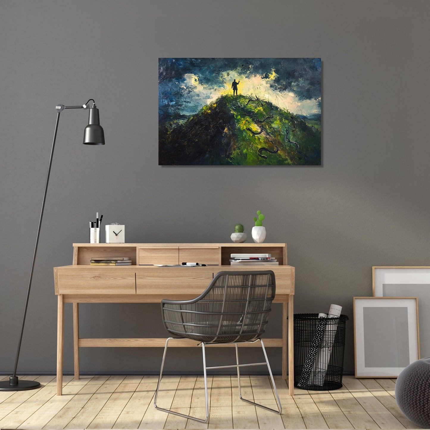 Saint Patrick’s Serpent Canvas