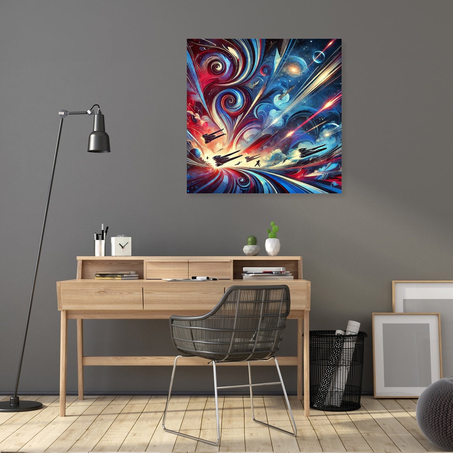 Galactic Chaos Canvas