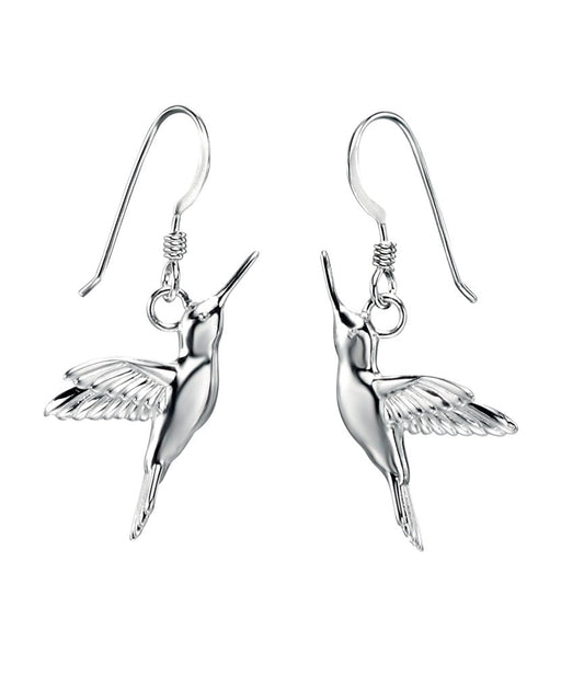 Beginnings Hummingbird Drop Earrings