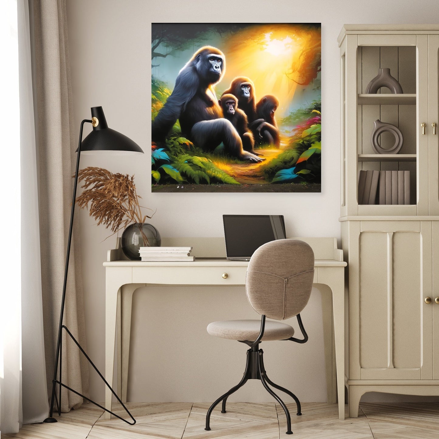 Majestic Ape Sanctuary Canvas