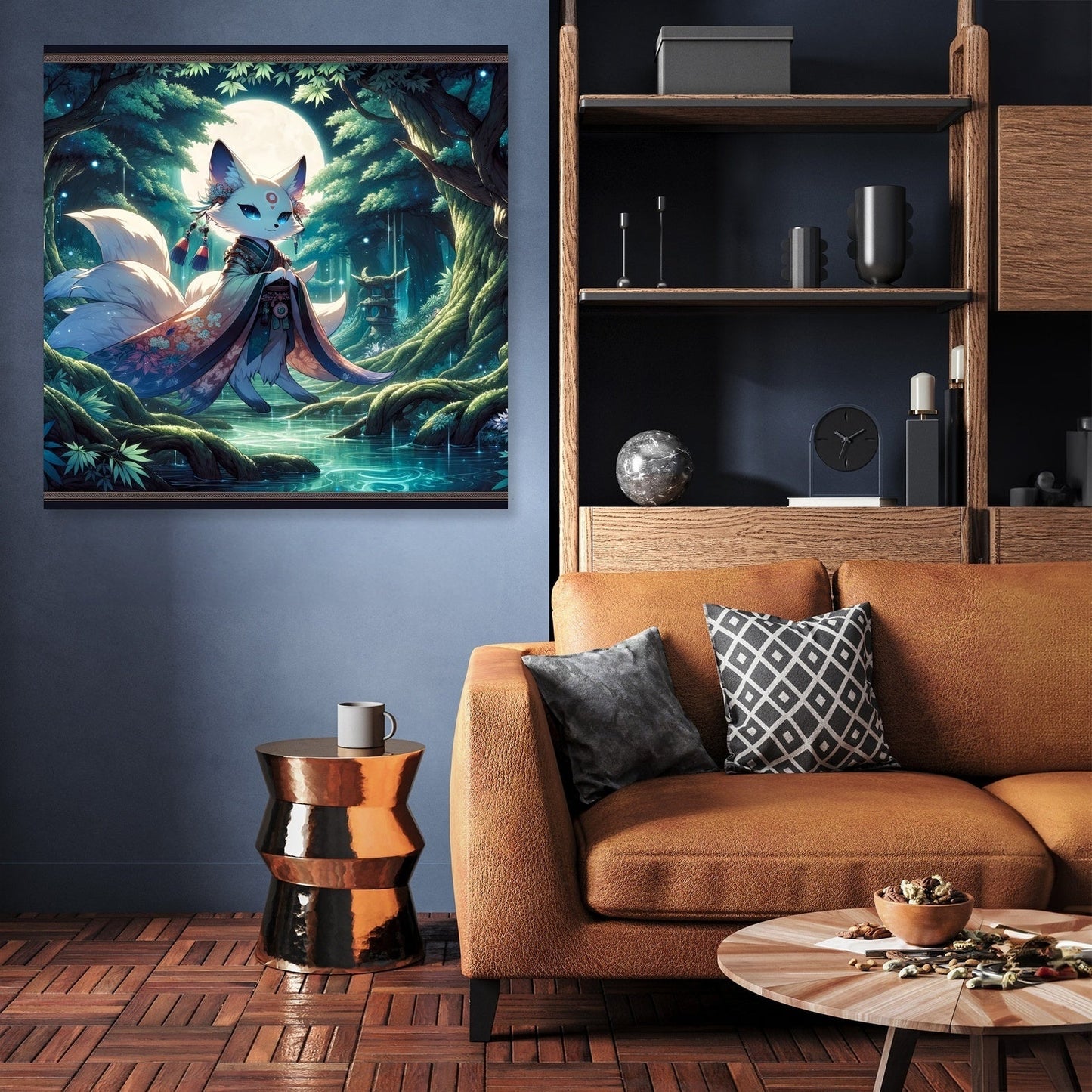 Mystical Moonlight Canvas