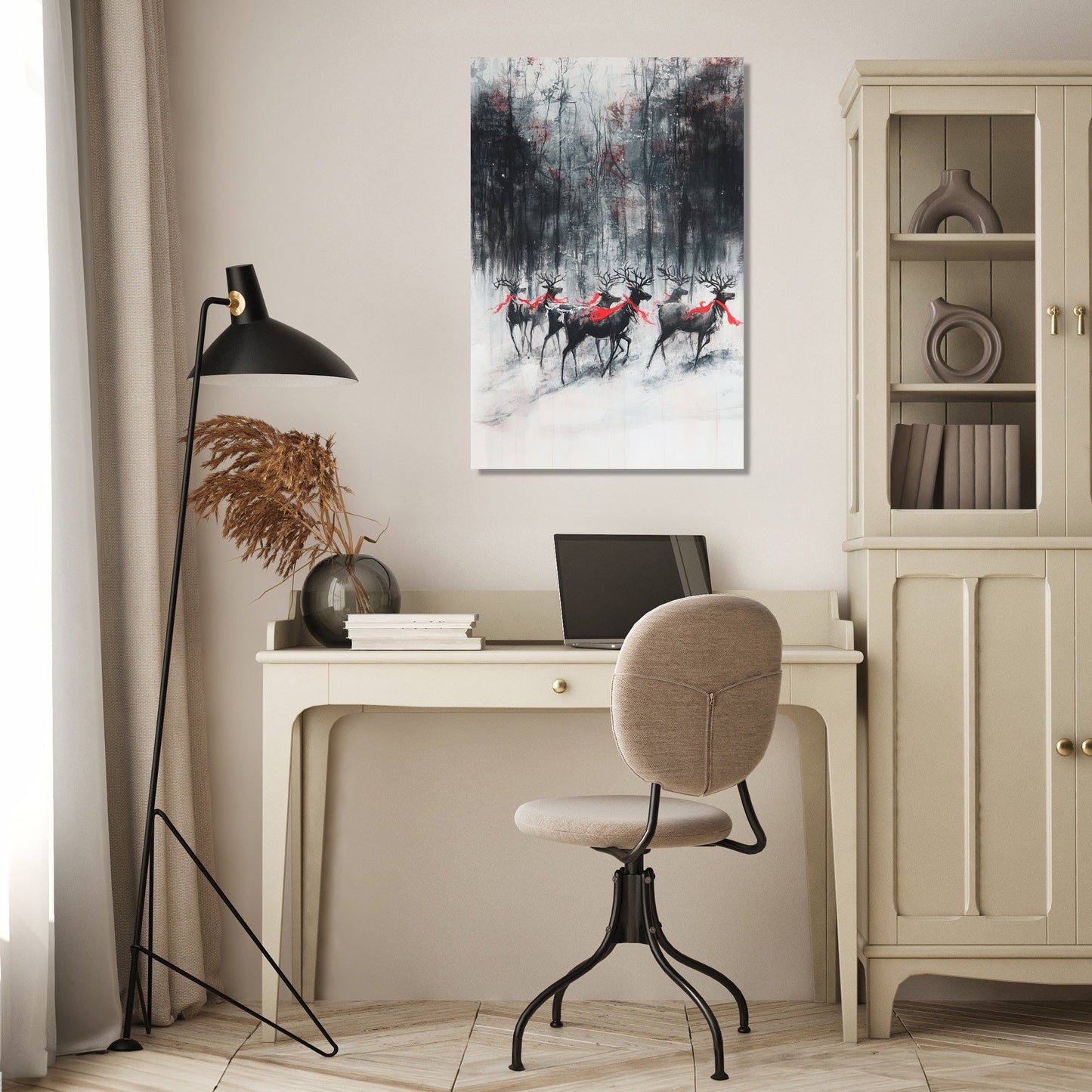 Enchanted Reindeer Canvas