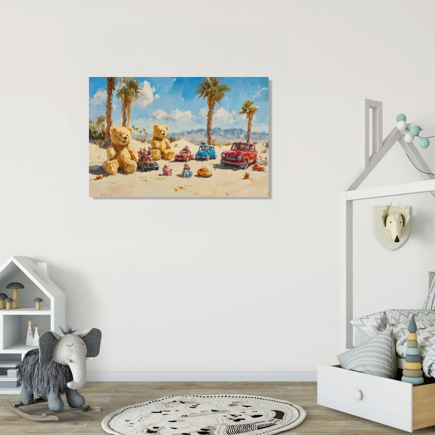 Desert Toyland Canvas