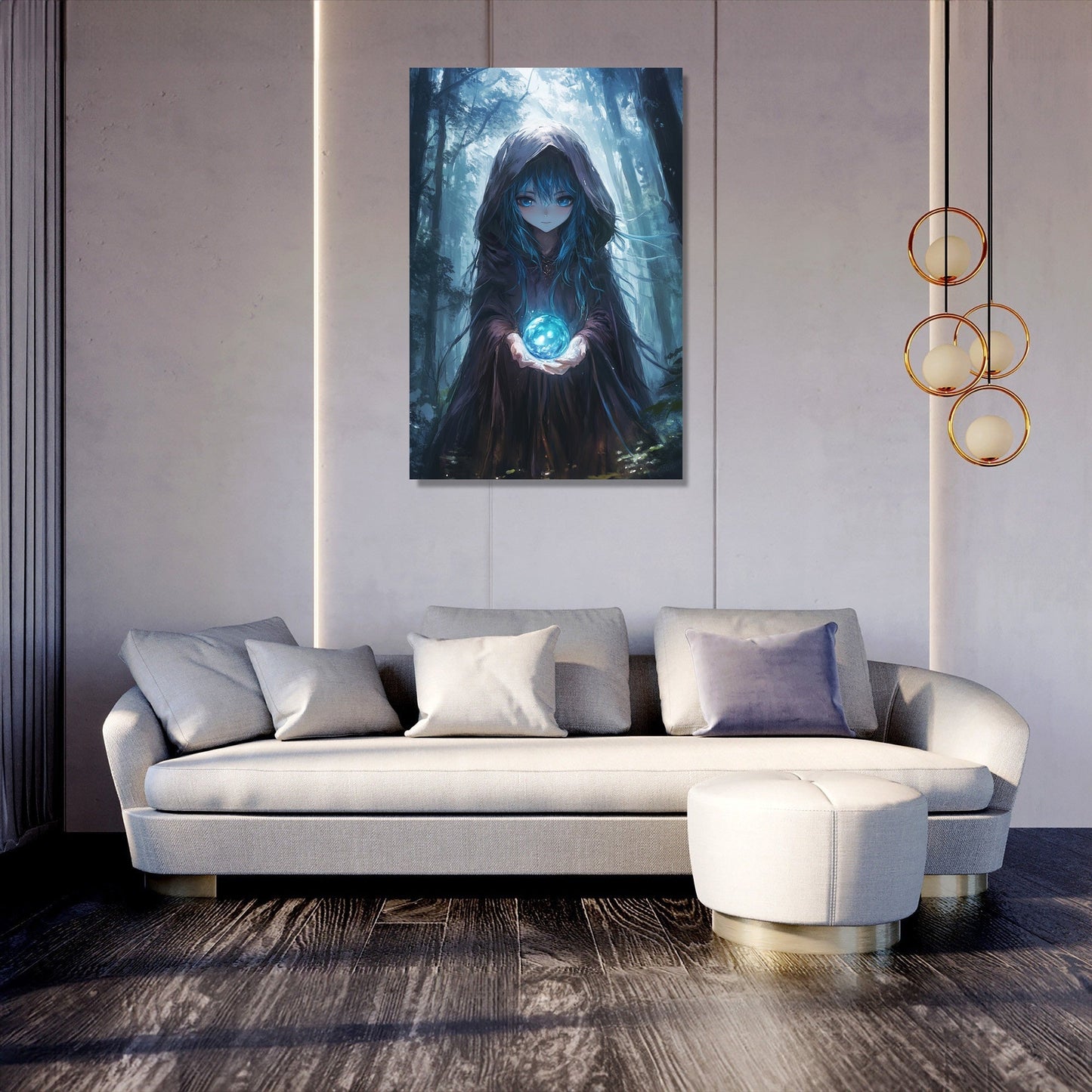 Sorceress of the Enchanted Canvas