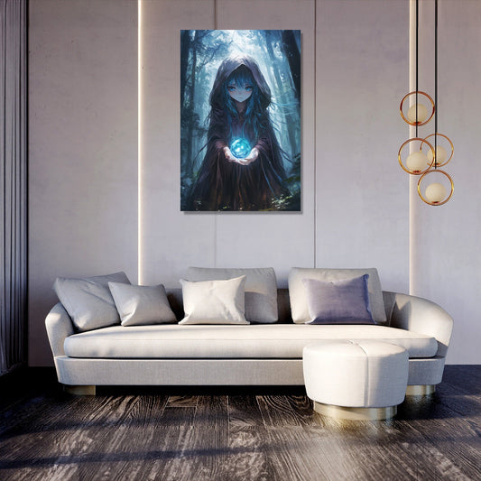 Sorceress of the Enchanted Canvas