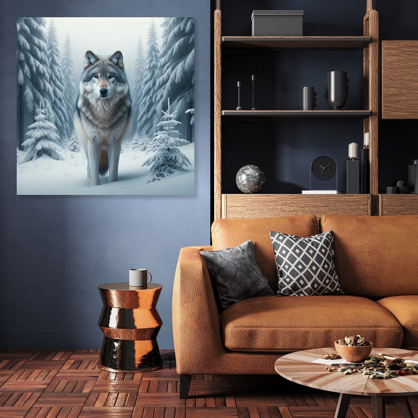Winter's Sentinel Canvas