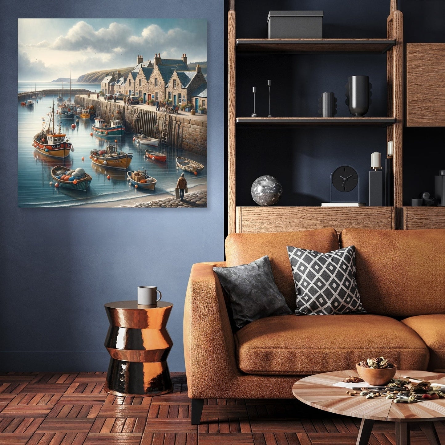 Stonehaven Old Pier Canvas