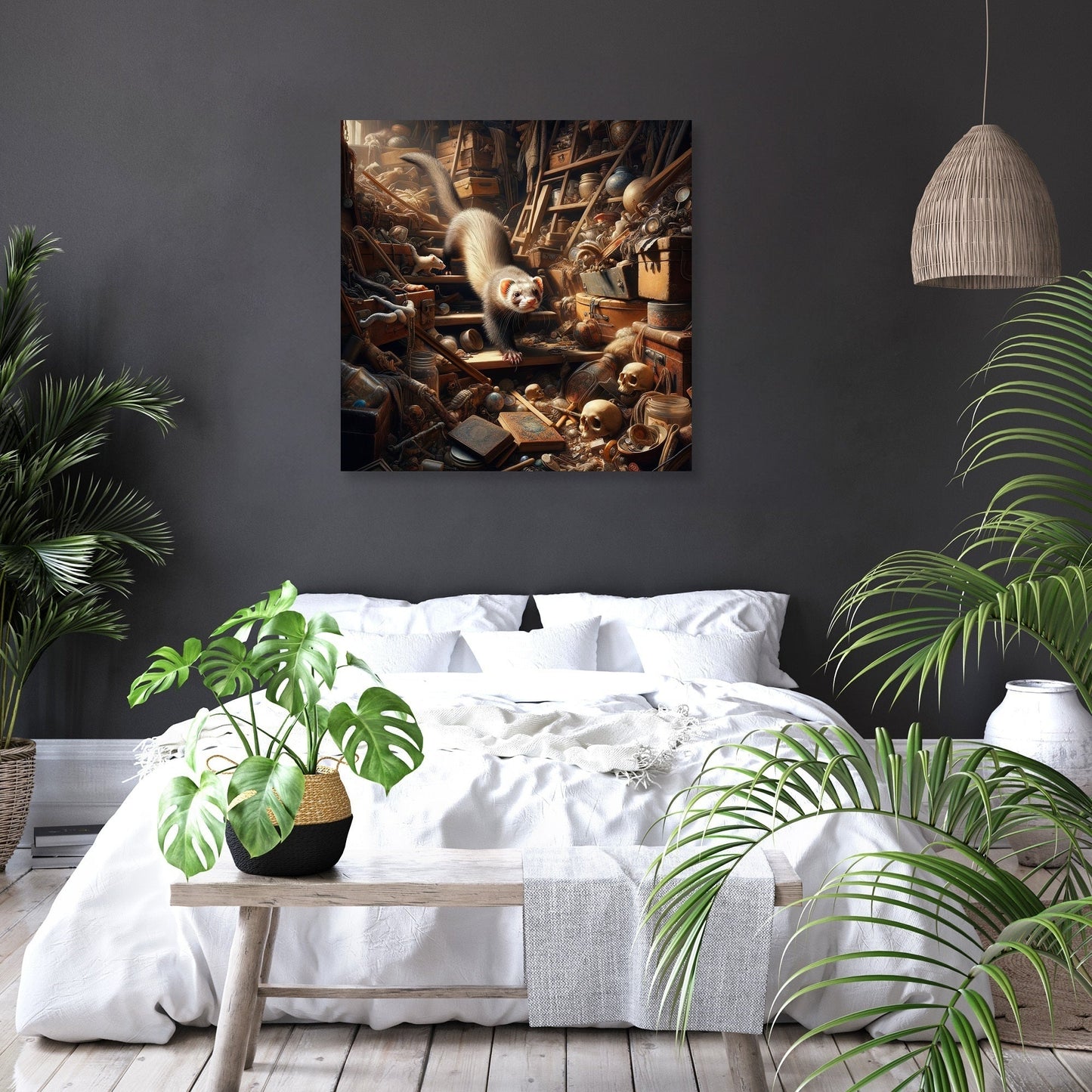 Attic Explorer Canvas