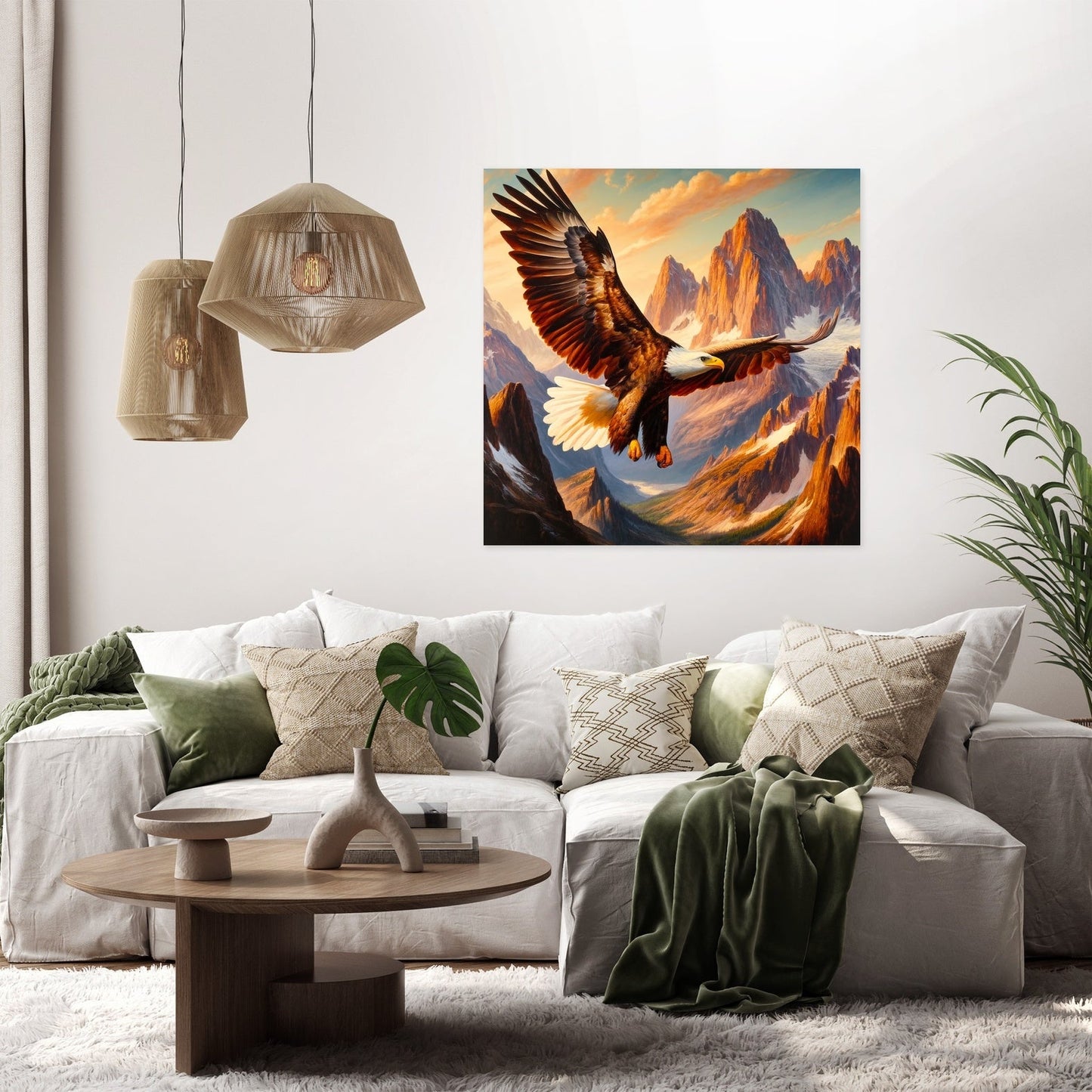 Majesty of the Skies Canvas
