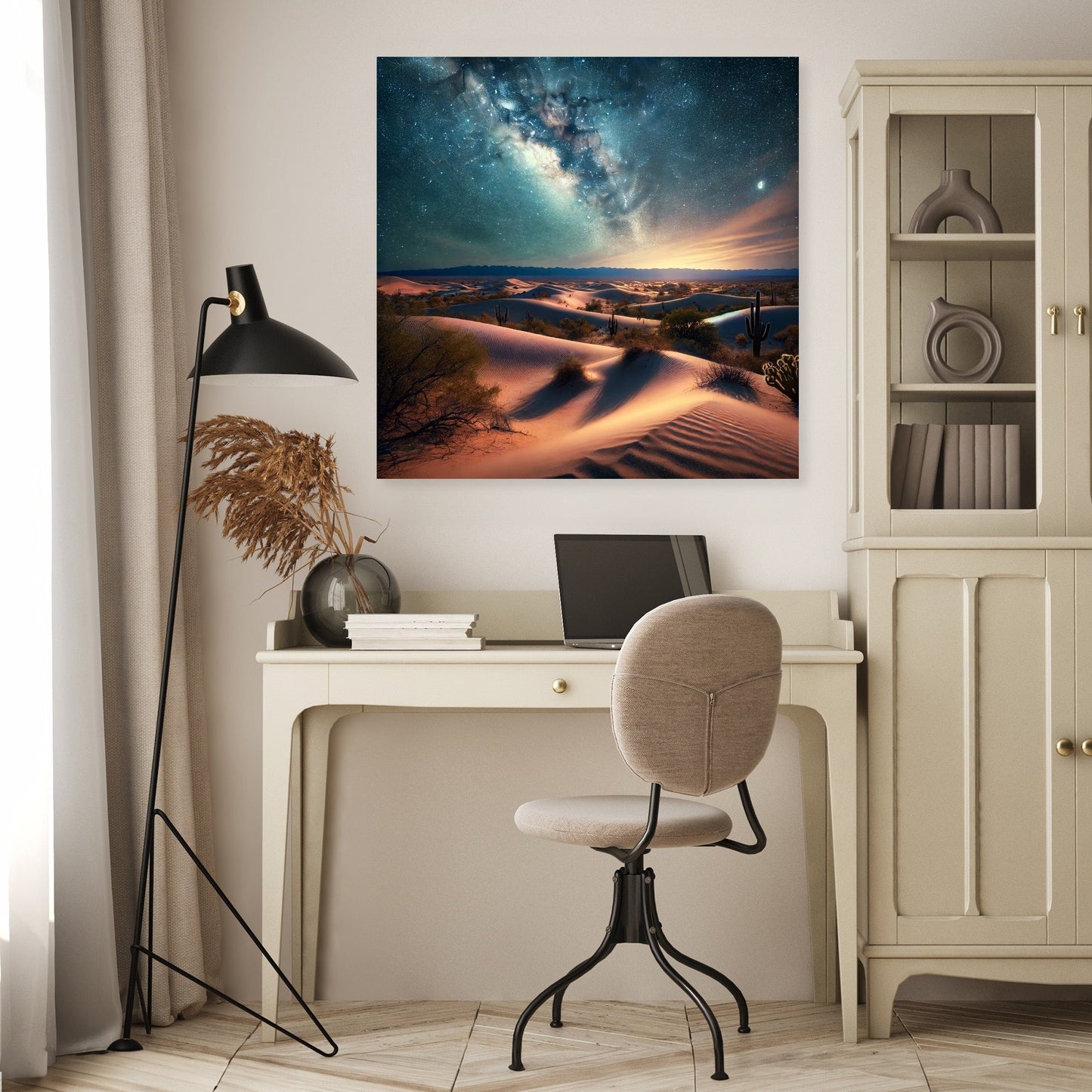 Desert Starry Night Canvas