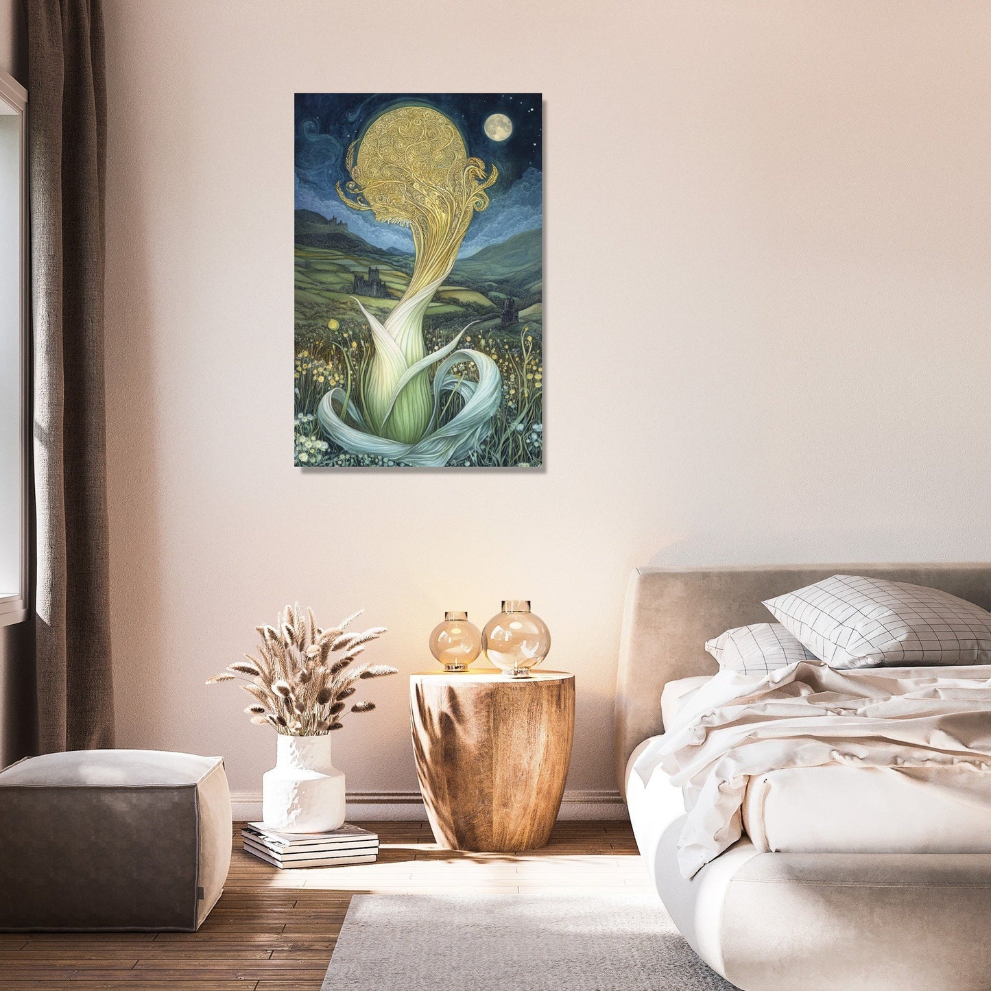 Mystical Leek Canvas