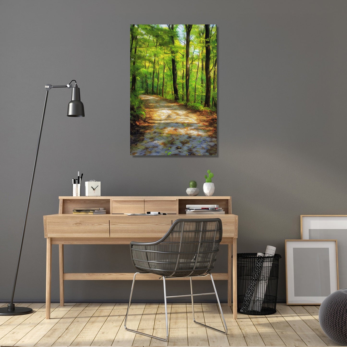 Spring Woodland Awakening Canvas
