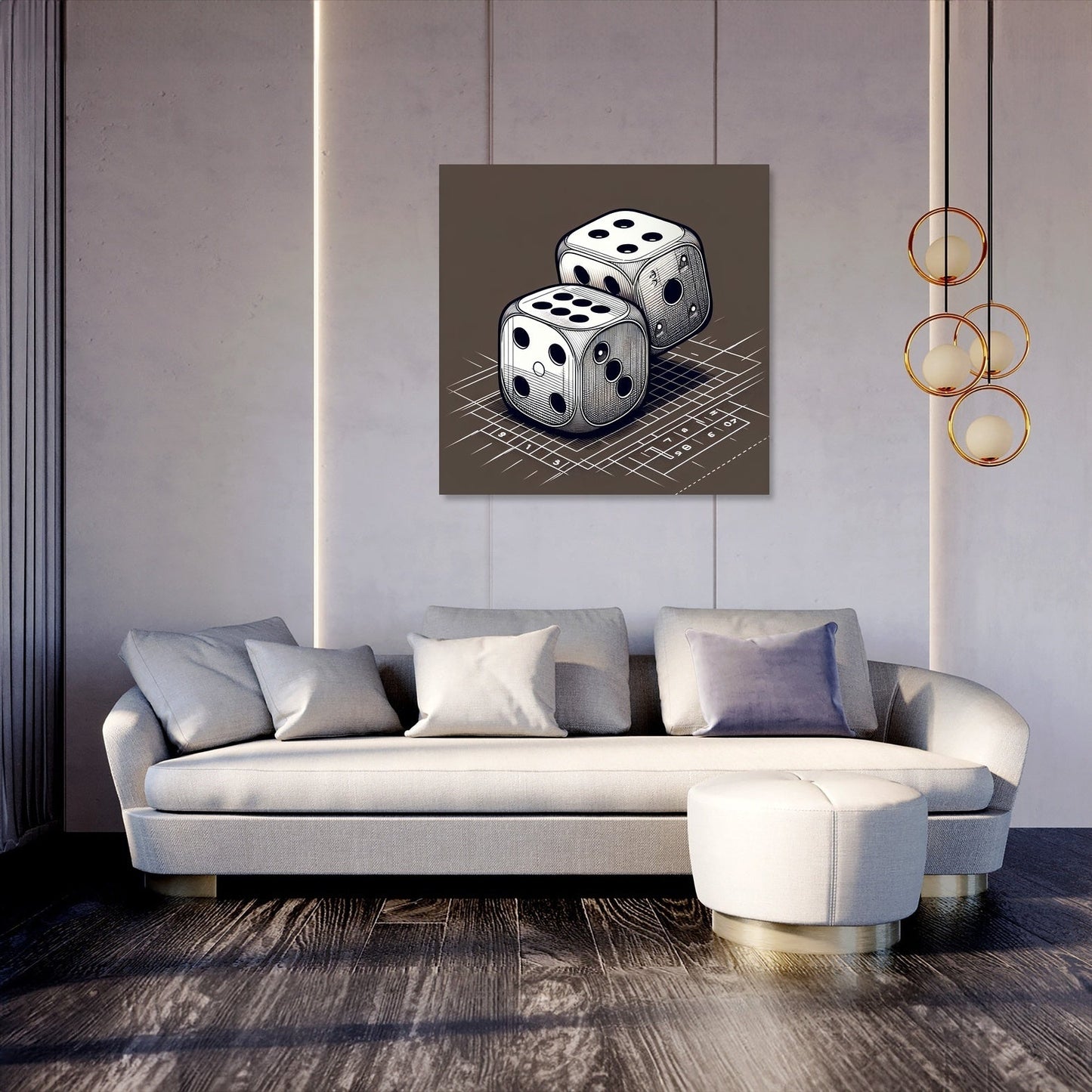 Dynamic Dice Canvas