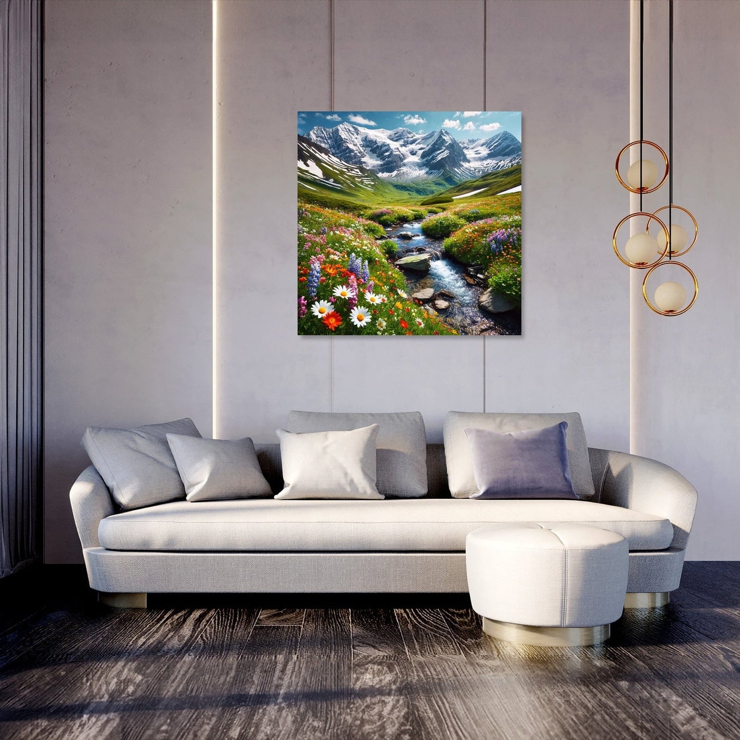 Alpine Bloom Canvas