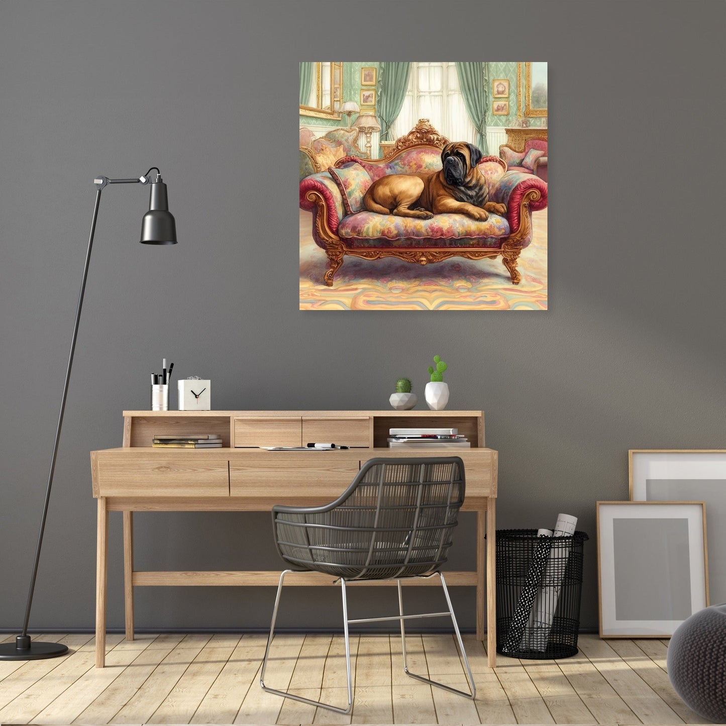 Victorian Leisure Bullmastiff Canvas