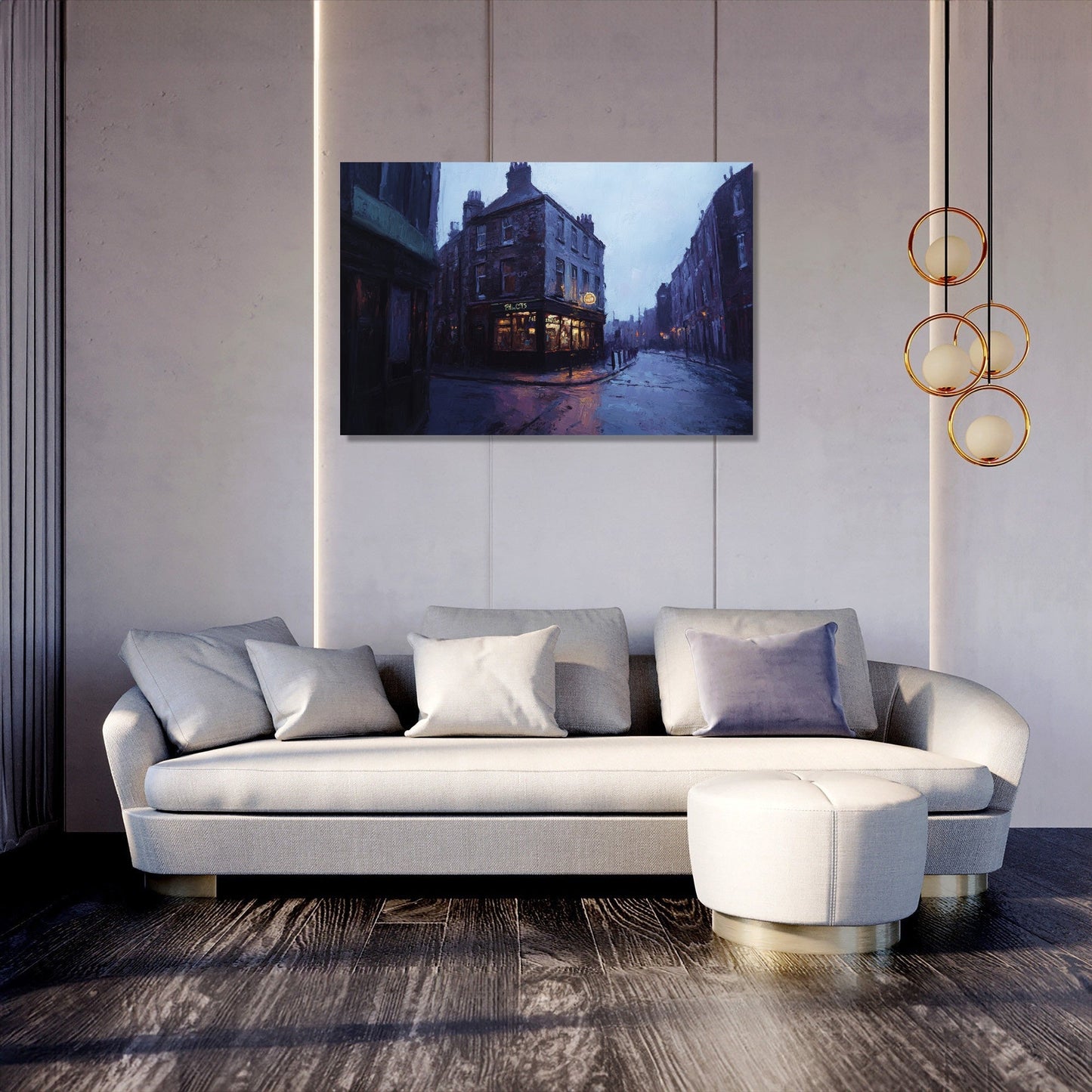 Twilight Elegance Canvas