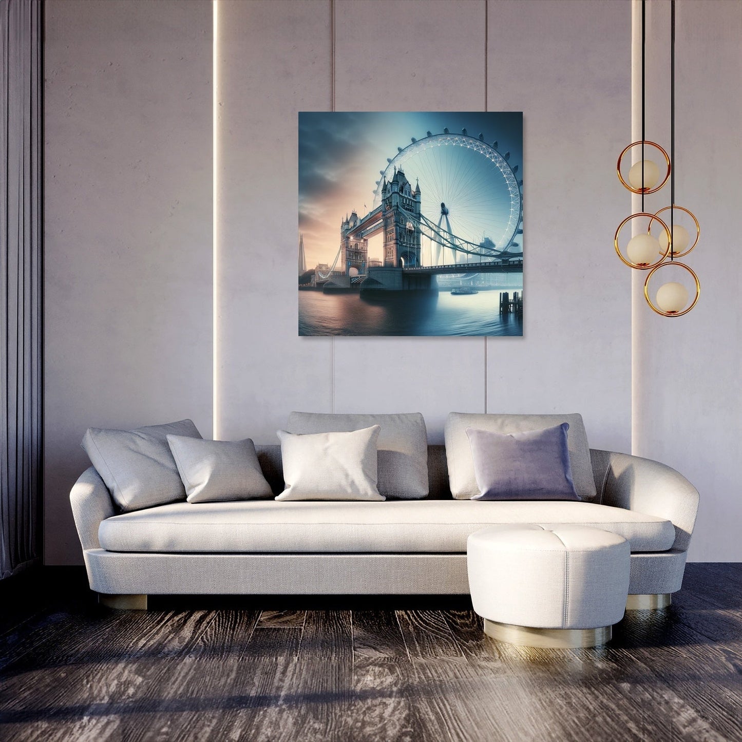 London Architectural Harmony Canvas