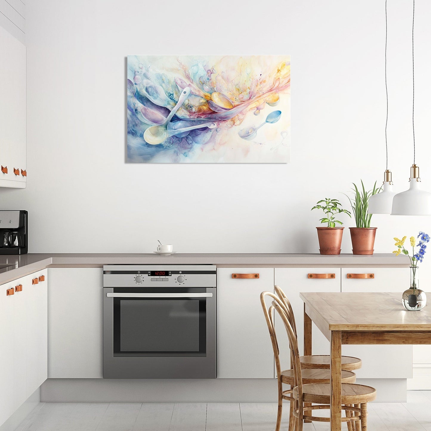 Surreal Utensil Dream Canvas